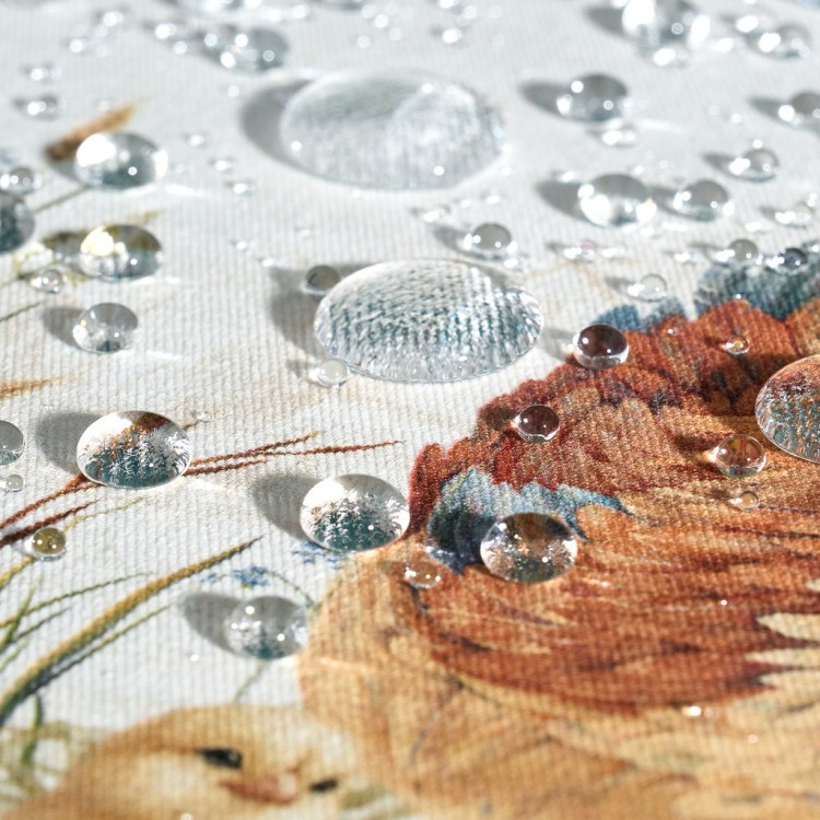 Дорожка "золотая курочка" 45х215см, 100% хлопок, твил Lefard (850-767-31)