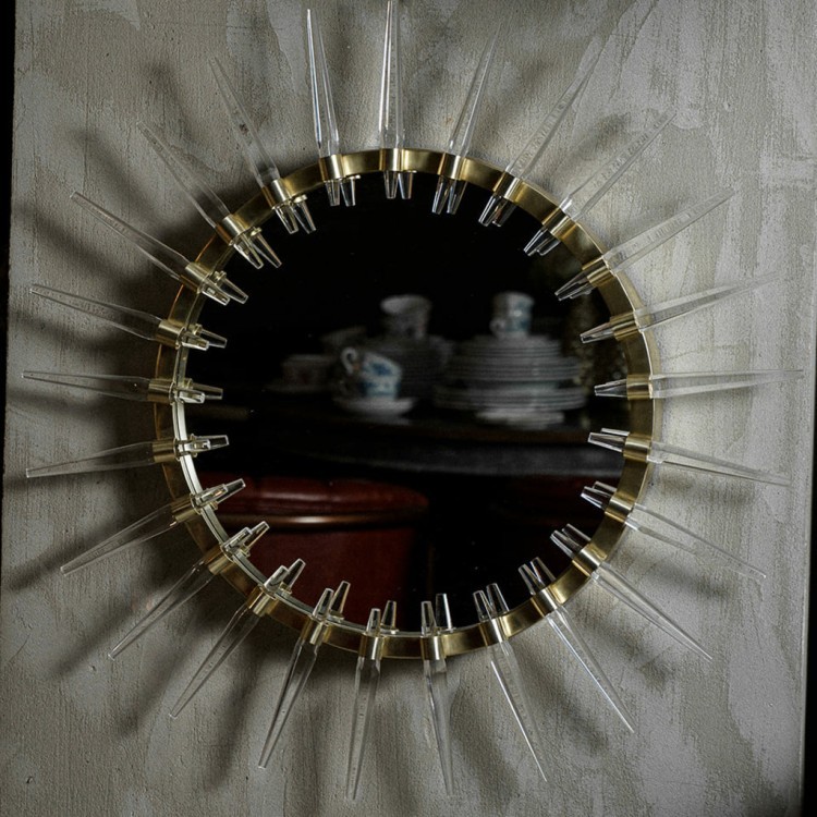 Зеркало C147, 80, стекло,сталь, акрил, Antique brass, ROOMERS FURNITURE Зеркало C147, 80, стекло,сталь, акрил, Antique brass, ROOMERS FURNITURE