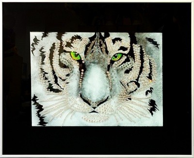 Картина Тигр с кристаллами Swarovski (2296)