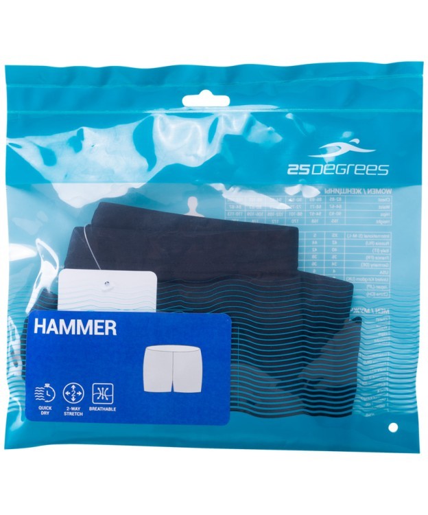 Шорты для плавания Hammer, черный, полиамид (784911)