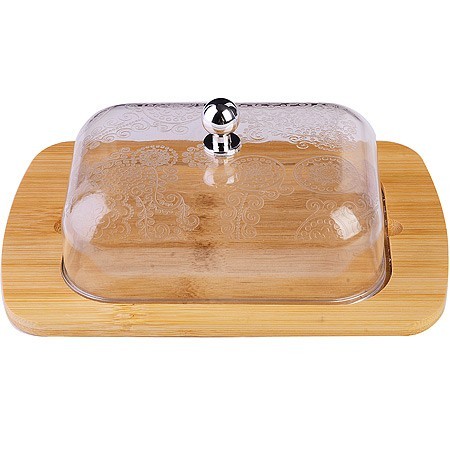 Масленка 2 пр пластик/бамбук Mayer&Boch (х24). (40502)