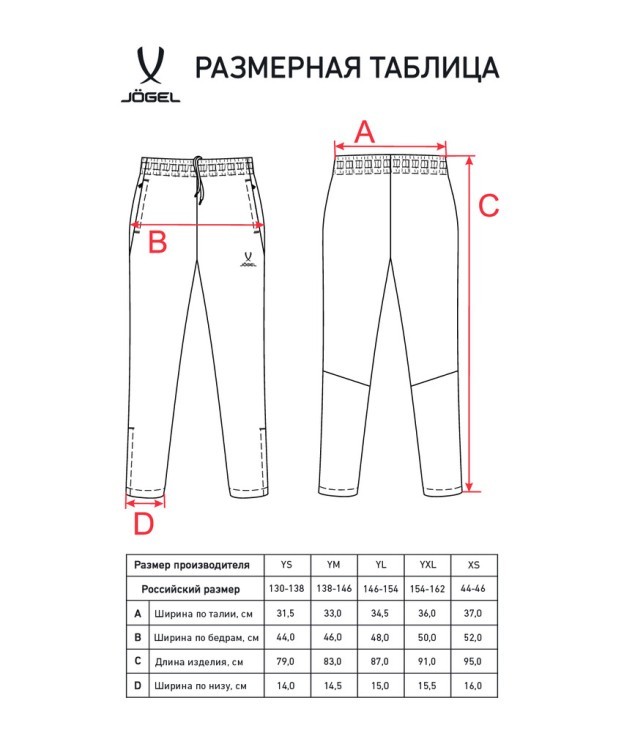 Брюки спортивные JÖGEL CAMP 2 Lined Pants, темно-синий, детский (2112563) Брюки спортивные JÖGEL CAMP 2 Lined Pants, темно-синий, детский (2112563)