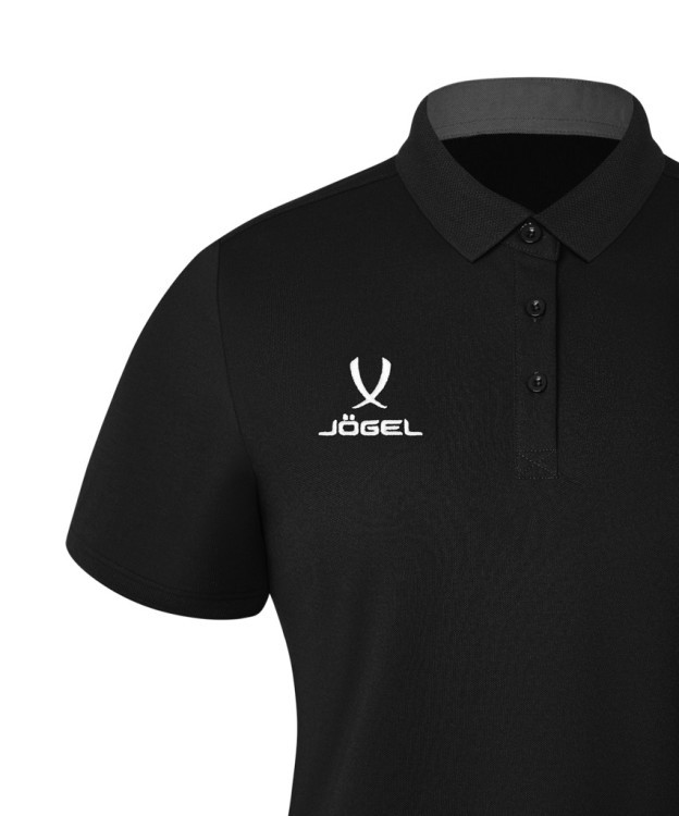 Поло женское JOGEL PREMIER PerFormDRY CVC Polo W, черный (2123106)