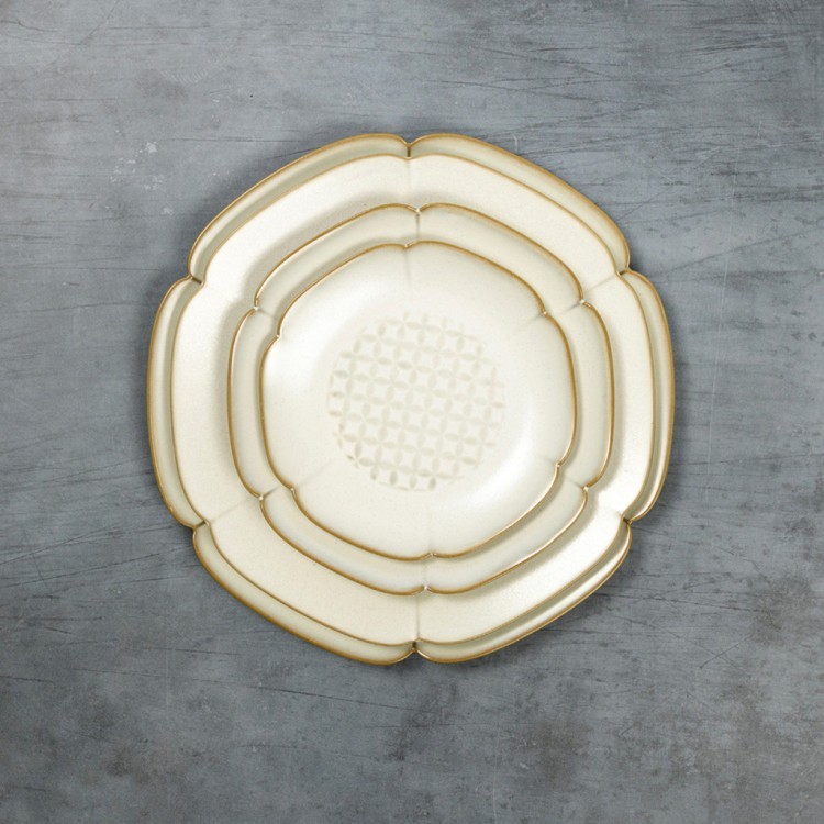 Тарелка L9726-Cream, 28, каменная керамика, ROOMERS TABLEWARE