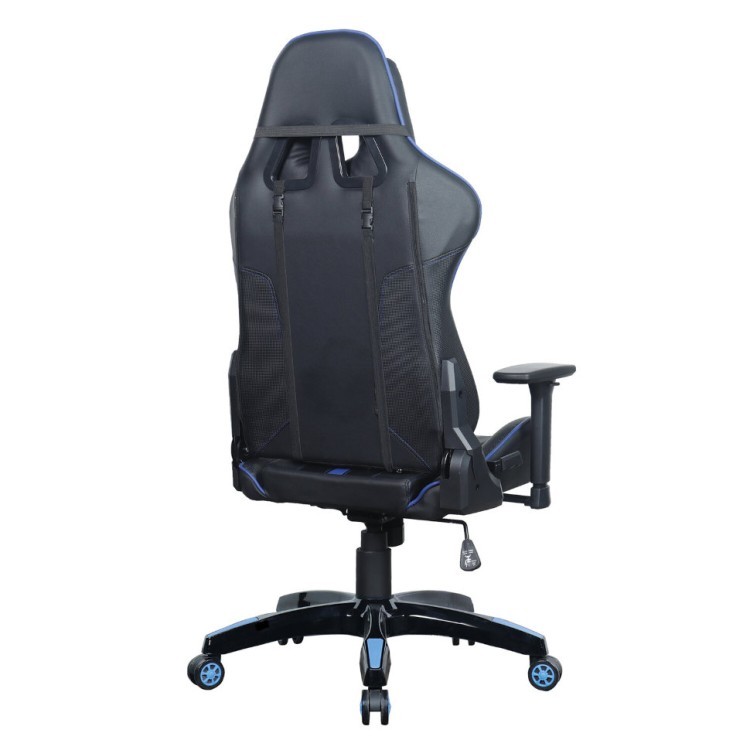Кресло компьютерное Brabix GT Carbon GM-120 экокожа черно-синее 531930 (1) (71851) Кресло компьютерное Brabix GT Carbon GM-120 экокожа черно-синее 531930 (1) (71851)