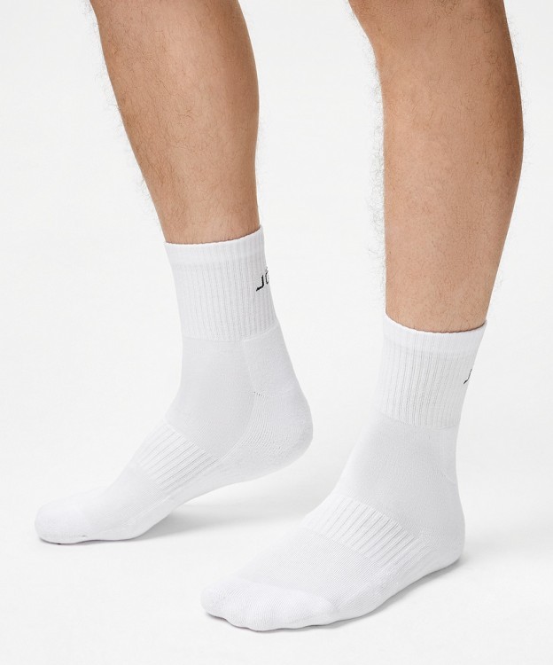 Носки средние JÖGEL ESSENTIAL Mid Cushioned Socks, белый (2115686)