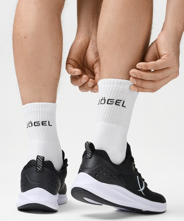 Носки средние JOGEL ESSENTIAL Mid Cushioned Socks, белый (2115686)