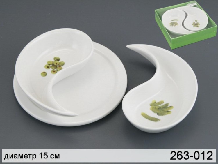 Менажница с подставками под.упак. Porcelain Manufacturing (263-012) 