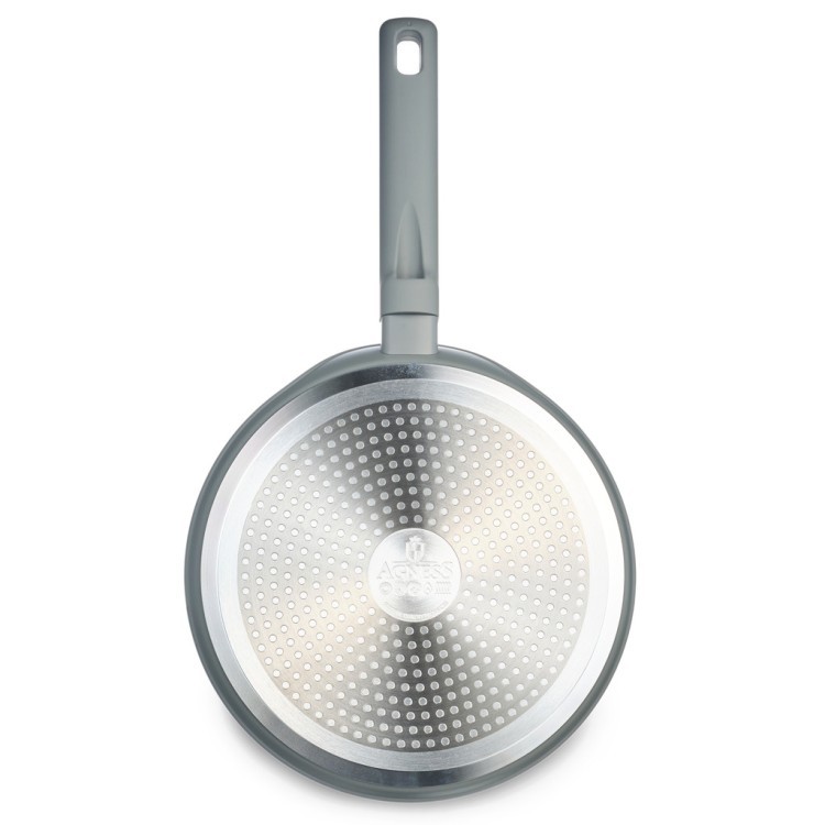 Сковорода блинная с антипригарным покрытием pfluon marble, 24*4,3 см Agness (902-125)