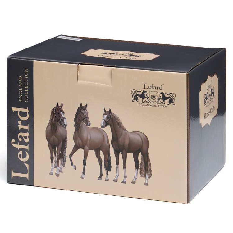 Чайный набор lefard "horse club" на 4 пер. 8 пр. 300 мл Lefard (590-729)
