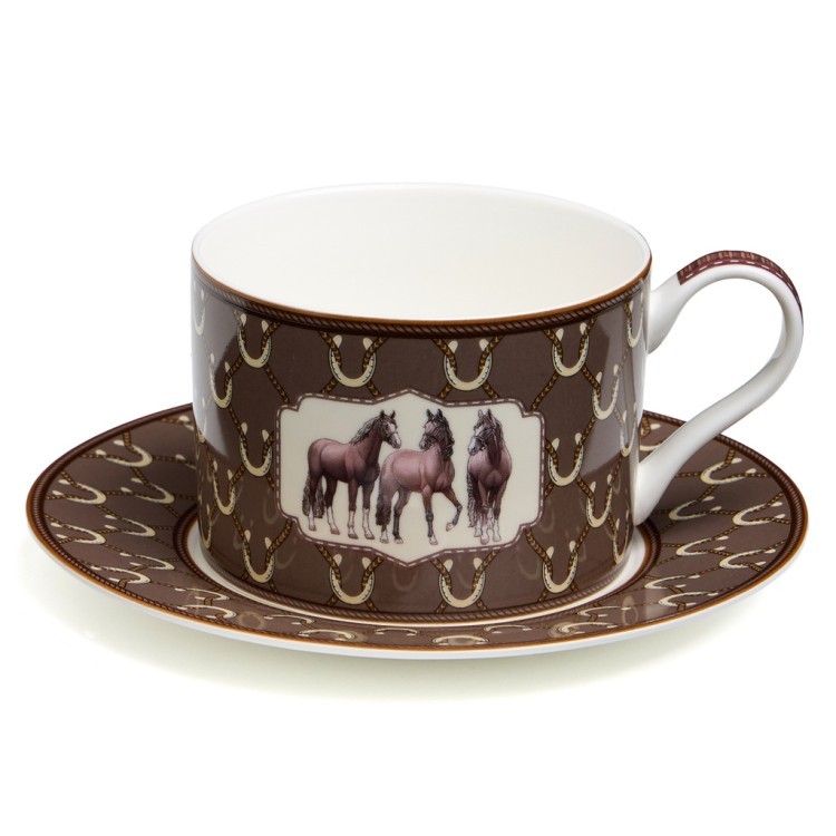 Чайный набор lefard "horse club" на 4 пер. 8 пр. 300 мл Lefard (590-729)