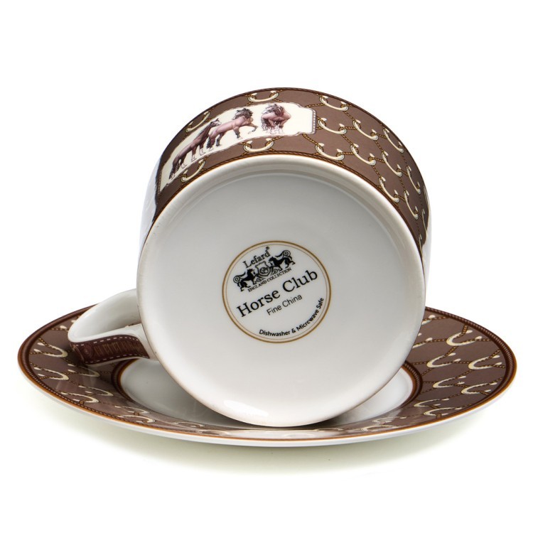 Чайный набор lefard "horse club" на 4 пер. 8 пр. 300 мл Lefard (590-729)