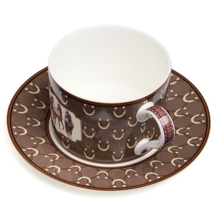 Чайный набор lefard "horse club" на 4 пер. 8 пр. 300 мл Lefard (590-729)