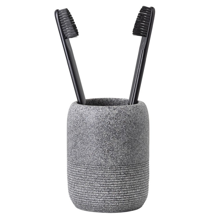 Стакан для зубных щеток loup, графитовый (80002)