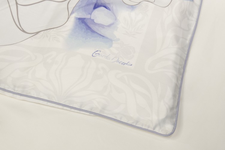 Простыня на резинке тенсель белая 160*200*30 (TT-00015793)