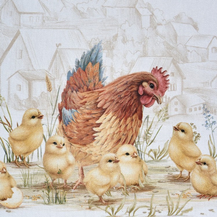 Набор полотенец 2 шт "золотая курочка" 40х60см, 100% хлопок, твил Lefard (850-767-61)