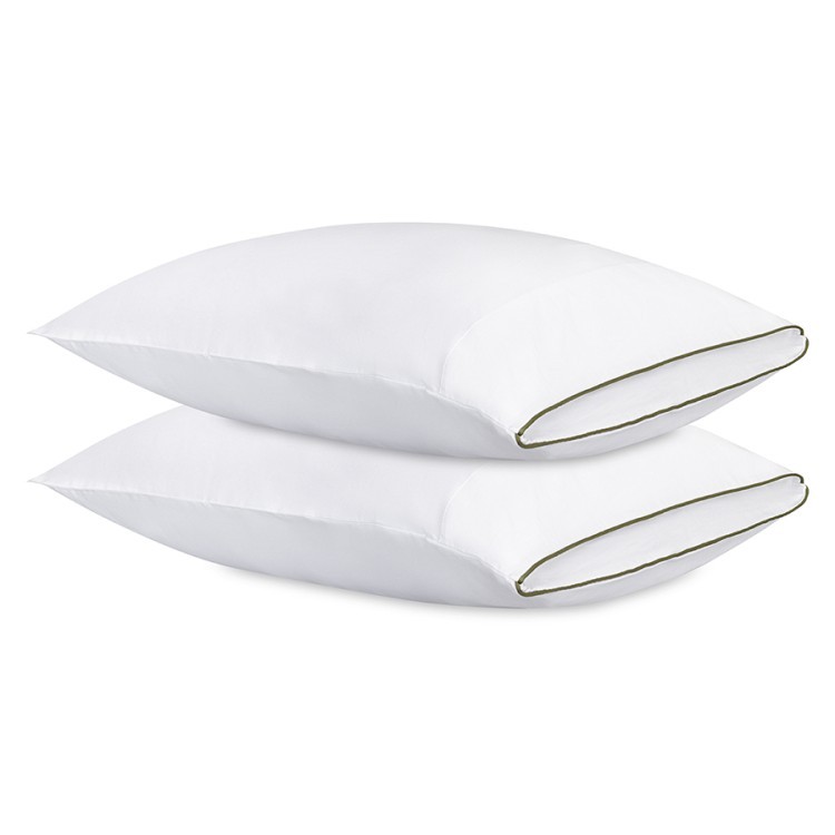 Комплект постельного белья из сатина из коллекции meditation, olive, 150х200 см (77725)