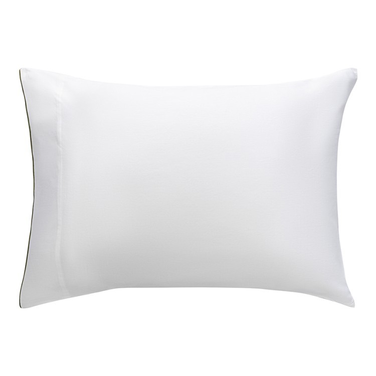 Комплект постельного белья из сатина из коллекции meditation, olive, 150х200 см (77725)