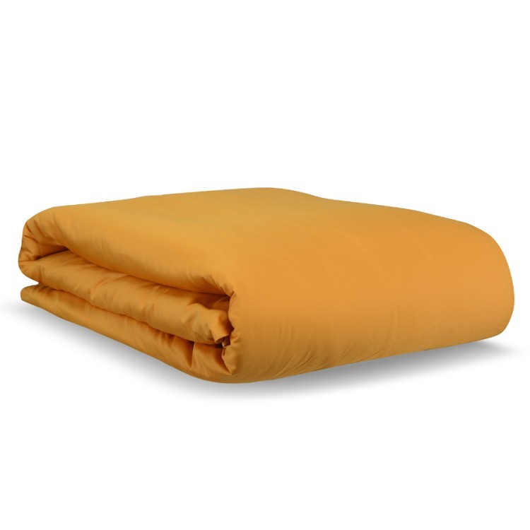 Комплект постельного белья из сатина цвета шафрана из коллекции wild, 200х220 см (68424)