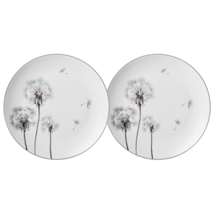 Набор тарелок обеденных lefard dandelion 2шт. 25,5см (87-364) 