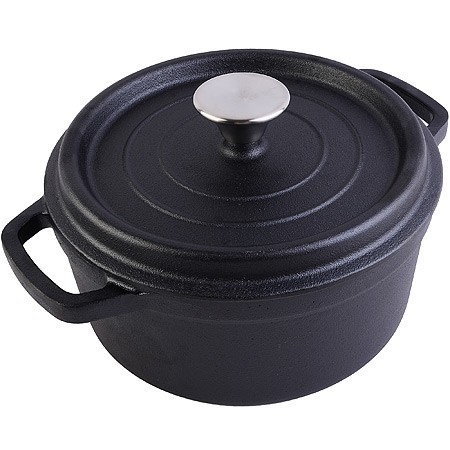 Кастрюля 2,9 л с крышкой 22 см чугун Mayer&Boch (31157)