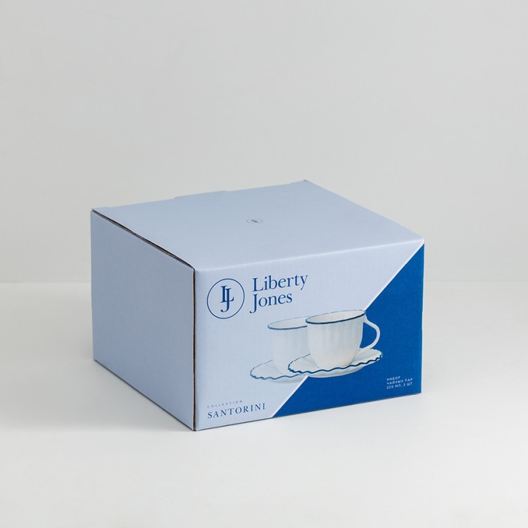 Набор чайных пар santorini, 220 мл, 2 шт. (76165)