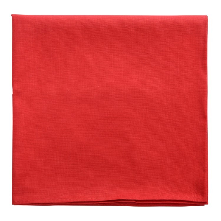 Скатерть на стол из хлопка красного цвета russian north, 150х250 см (65860)