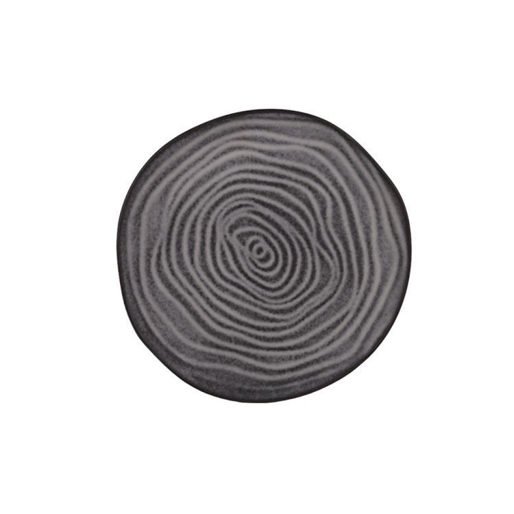 Тарелка E761-P-10198/9, 23, керамика, gray, ROOMERS TABLEWARE