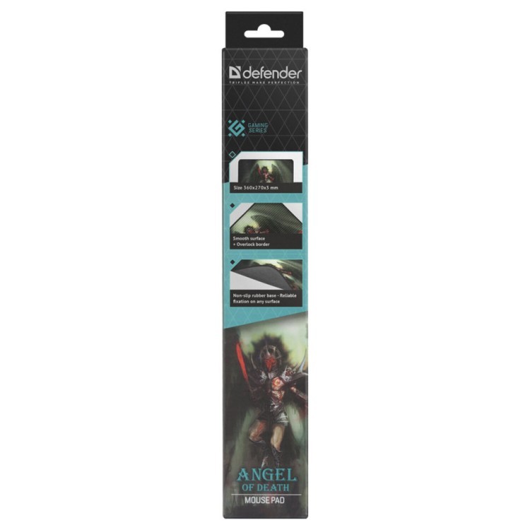 Коврик для мыши игровой Defender Angel of Death M 50557 (67061) Коврик для мыши игровой Defender Angel of Death M 50557 (67061)
