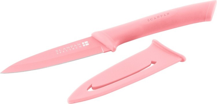 Нож кухонный 9 см, цвет розовый 51879700, Металл, pink, SCANPAN