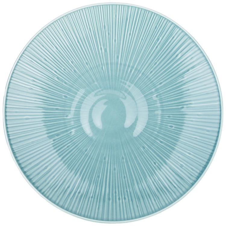 Тарелка обеденная "mirage" 26,5 см голубой Bronco (410-129)
