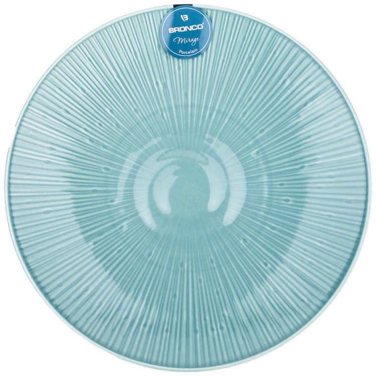 Тарелка обеденная "mirage" 26,5 см голубой Bronco (410-129)