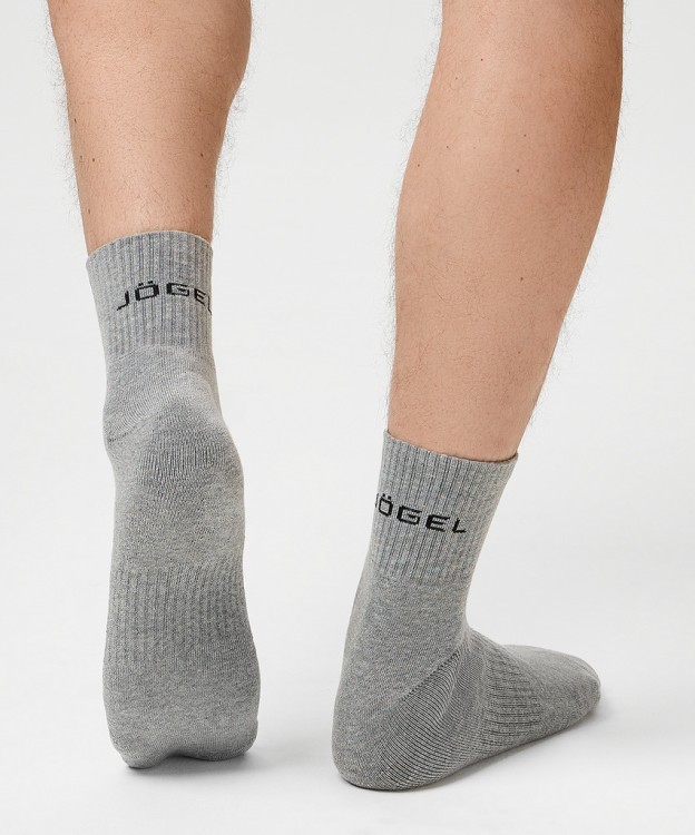 Носки средние JÖGEL ESSENTIAL Mid Cushioned Socks, меланжевый (1759255)