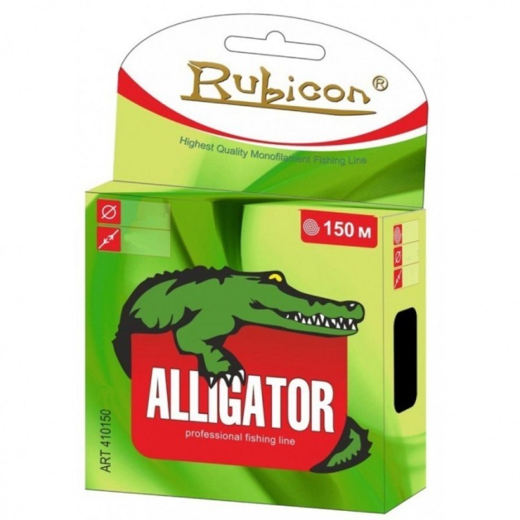 Леска Rubicon Alligator 0,20мм 150м Dark Green 410150-020 (75977)