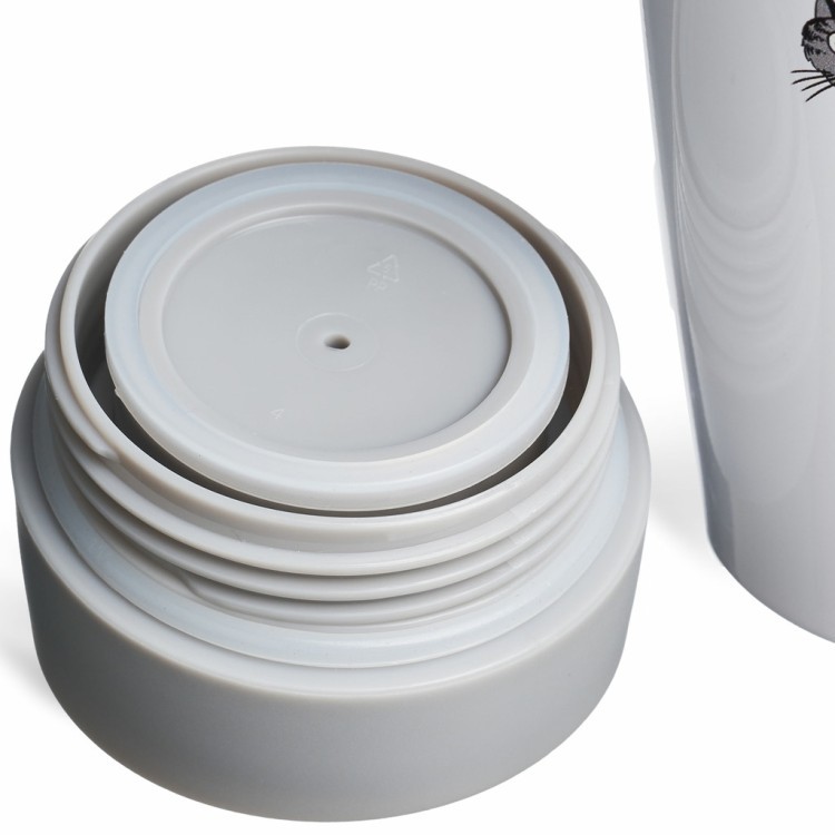 Термокружка agness  "особенная" 360мл, колба нерж.сталь 18/10 Agness (709-122)