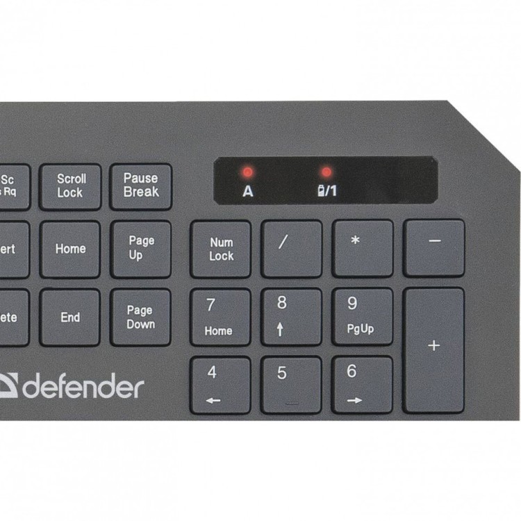 Набор беспроводной DEFENDER Berkeley C-925 клавиатура мышь черный 45925 511805 (1) (94366)