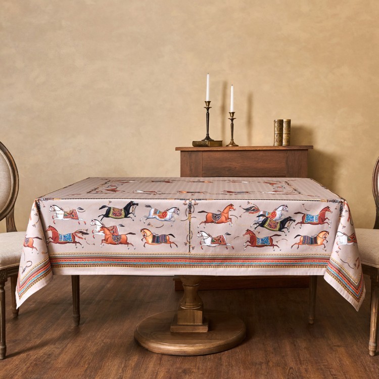 Скатерть "passage" 140х180см ,капучино, 100% хлопок с пропиткой,твил Lefard (850-760-2)