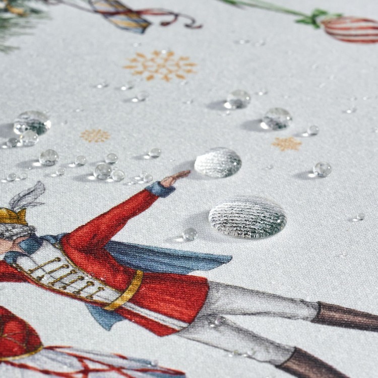 Скатерть "щелкунчик" 160х220см ,красный,100% хлопок,твил Lefard (850-762-21)