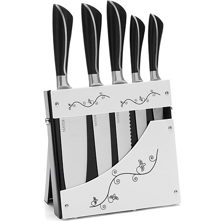 Ножи кованные 6 пр на подставке МВ (21233)