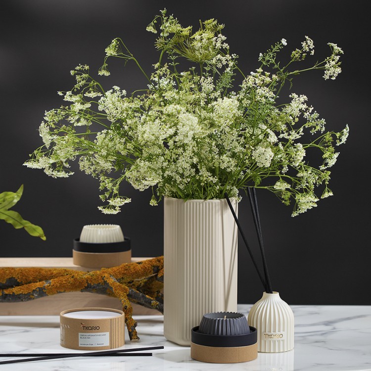 Диффузор ароматический vetiver & black cypress из коллекции edge, 200 мл, бежевый (76458)