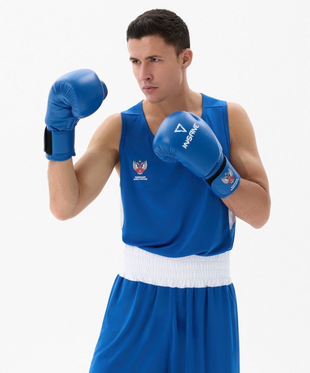 Перчатки боксерские INSANE RBF, синий, 10 oz (2127991)
