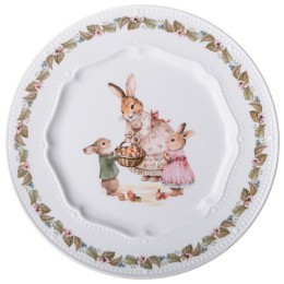 Тарелка закусочная lefard "rabbits family" 20,5 см Lefard (425-286)