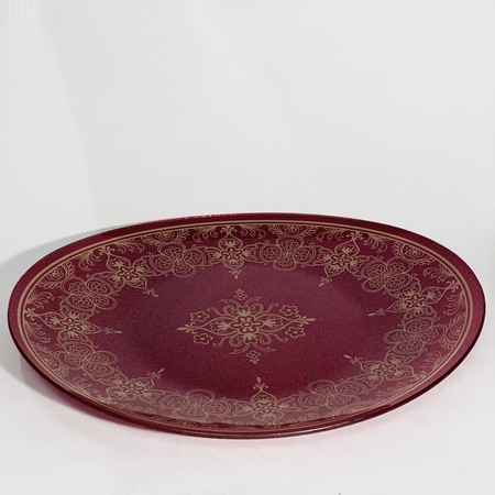 Набор из двух тарелок 2пр стекло (7012-2008)