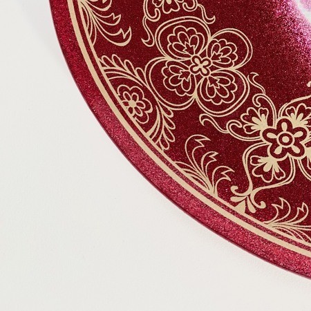 Набор из двух тарелок 2пр стекло (7012-2008)