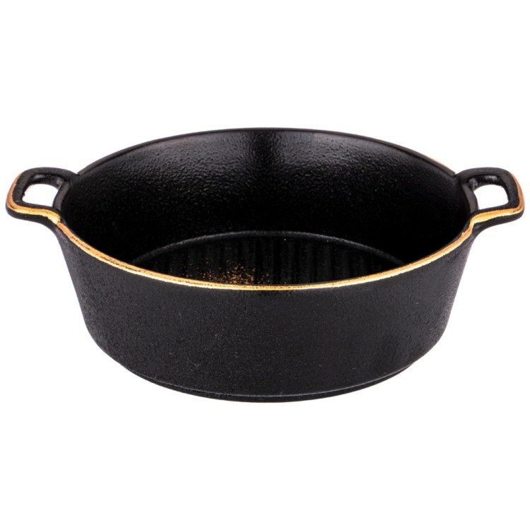 Салатник с ручками bronco "midnight gold" 20*16*5 см 600 мл Bronco (42-370) Салатник с ручками bronco "midnight gold" 20*16*5 см 600 мл Bronco (42-370)
