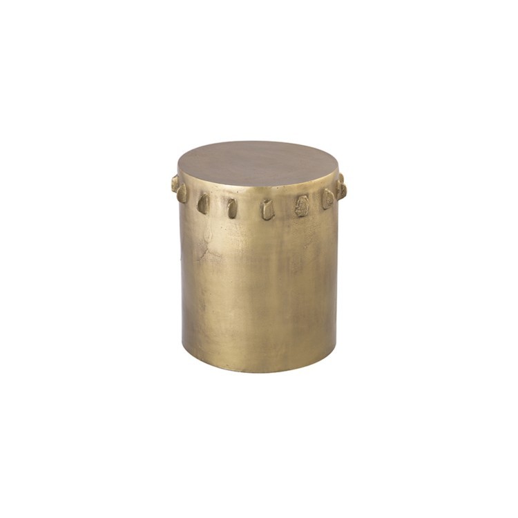 Стол приставной 24785-47, 43, металл, brass antique, ROOMERS FURNITURE