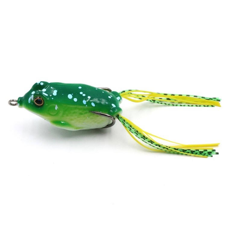 Лягушка-незацепляйка Namazu FROG, 60 мм, 12 г, цвет 12, YR Hooks (BN) #4 N-F60-12-12 (87651)