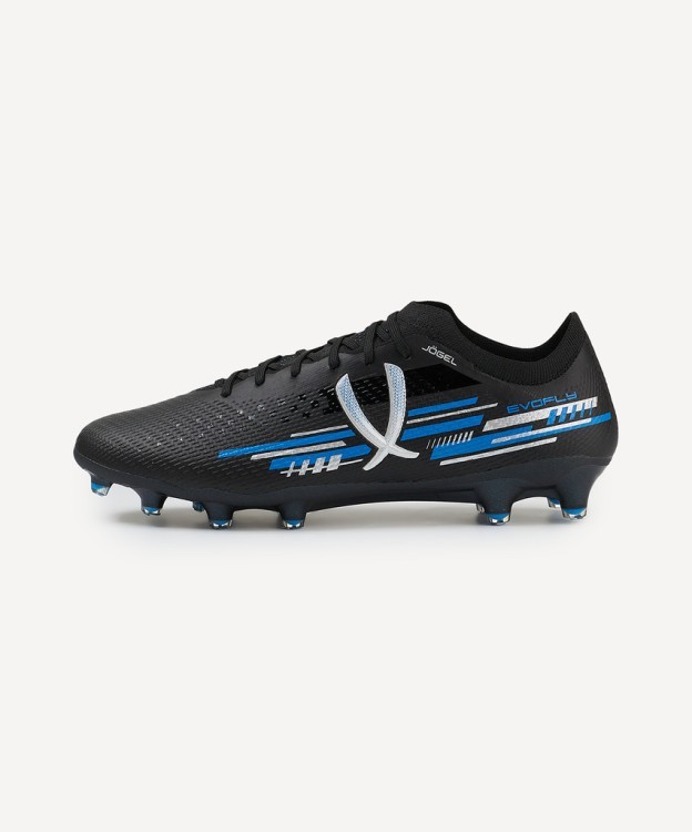 Бутсы футбольные JÖGEL Evofly FG Pro Black/blue (2118466)