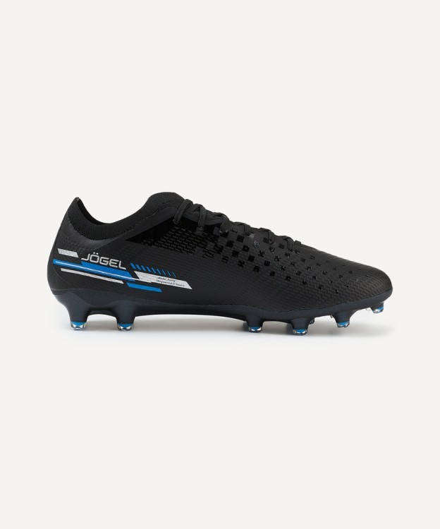 Бутсы футбольные JÖGEL Evofly FG Pro Black/blue (2118466)