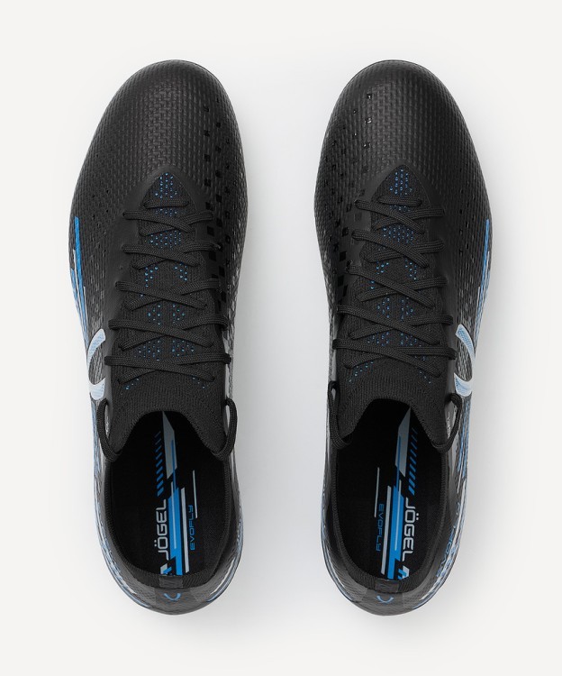 Бутсы футбольные JOGEL Evofly FG Pro Black/blue (2118466)